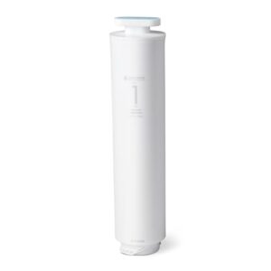 OsmoFresh Membran Osmoseanlage mit modernem Design, die Schadstoffe aus Wasser filtert, bietet eine Porengröße von 0,0001 µm und schützt vor Pestiziden, Bakterien und anderen Verunreinigungen.