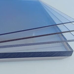 Hochwertige transparente Polycarbonatfolie mit einer Dicke von 0,5 mm, geeignet für verschiedene Anwendungen im Heim- und Gartenbereich, bruchsicher und UV-beständig.