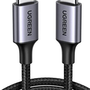UGREEN USB C auf USB C Kabel 60W PD 3.0, PPS, kompatibel mit iPhone 16 Pro Max, Galaxy S24, MacBook Air M2, 2 Meter lang